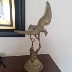 vintage brass eagle