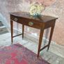 A mahogany Georgian Writing Table. Image 2