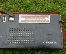 Vintage Crown radio