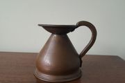 19th C 1/2 Gill Copper Jug with lead seal
