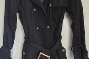 Black Savida TrenchCoat
