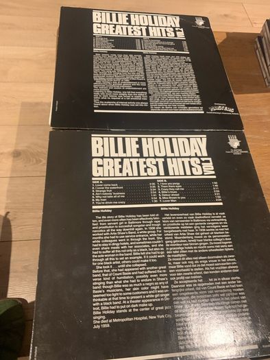 Billie Holiday Greatest Hits Vol 1 & Vol 2