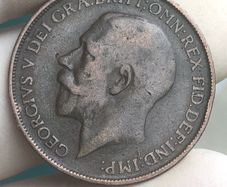 1912 H One Penny Heaton Mint