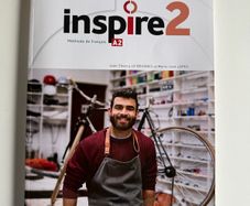 Inspire 2 - French book. A2 level used in alliance francaise