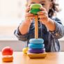 stacking rainbow tower toys Image 6