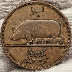 Ireland 1965 1/2d Halfpenny