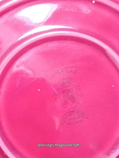 Vintage Fondue Plates