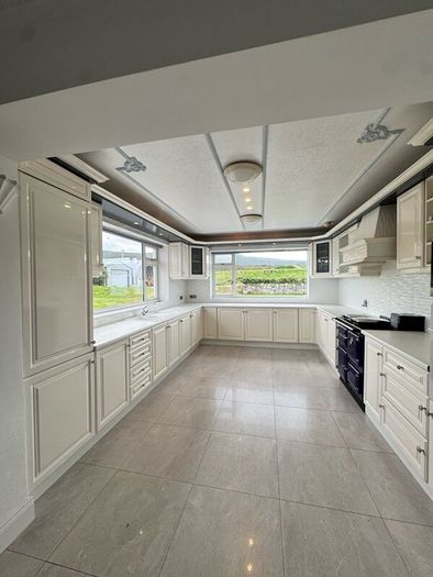 White Shaker Kitchen with Appliances