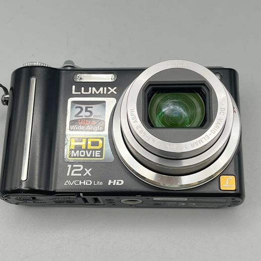 Panasonic Lumix DMC-TZ7 10.1MP Digital Camera Black with Silver Lens