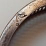 Vintage silver-plated wine bottle coaster by Walker & Hall Sheffield Image 6