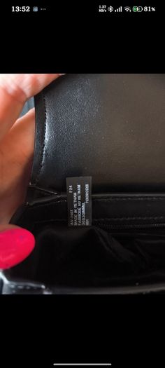 black leather Mila shoulder bag
