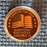 US 250th Anniversary Commemorative Coin, new, unopened. Image 4