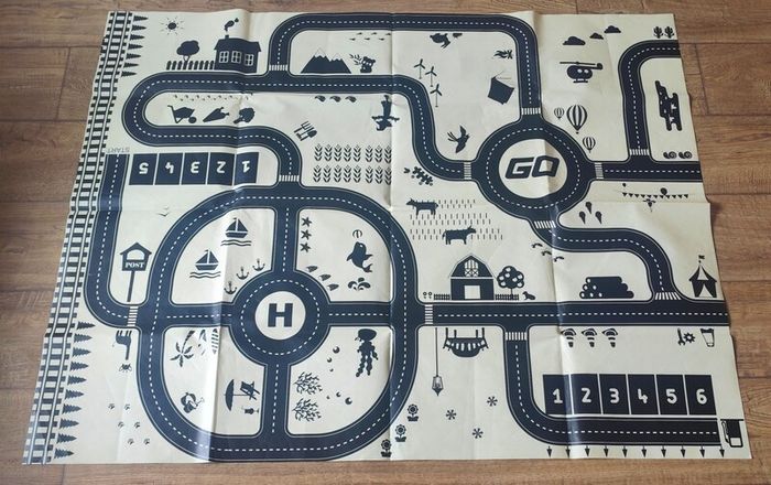 Car Parking Play Mat