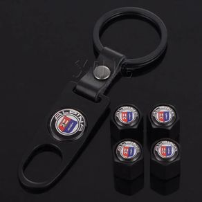 Car Tire Valve Alloy Wheel Cap Tyre Air Stems Caps Auto Dustproof Cover For BMW M 3 5 X5 ALPINA E0 E46 E60 E70 E90 F20 Modification Styling