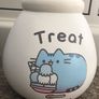 "Treat Fund" Cat Money Box/ Coin Jar Image 3