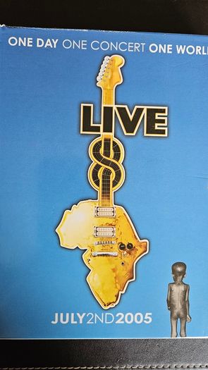 LIVE 8. July 2nd 2005. 4 Dvd Set.