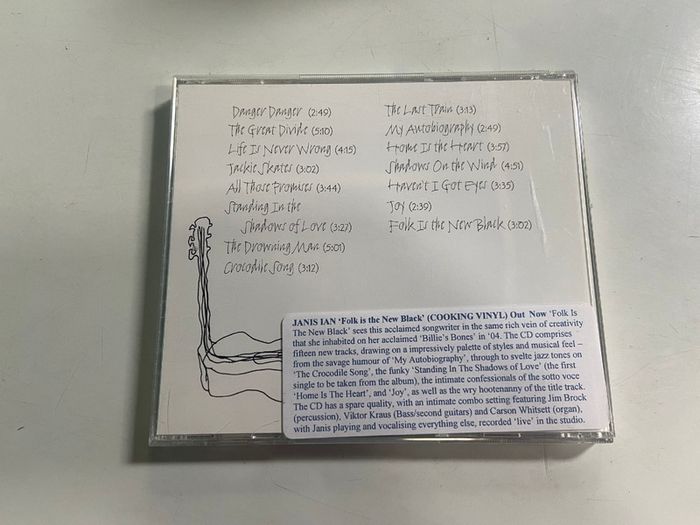 Janis Ian Folk is the New Black CD