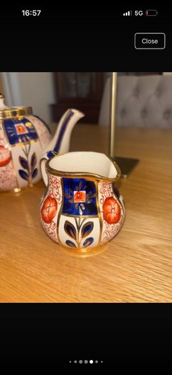Sudlows Teapot and Milk Jug