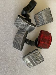 Brand new bicycle light reflector front and back