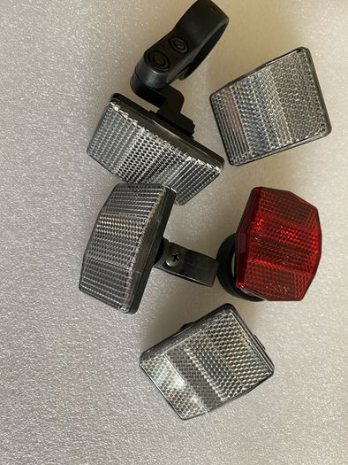 Brand new bicycle light reflector front and back