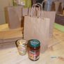 Lot of 40 pcs Eco friendly Top quality brown carrier bags twisted handles size 18 cm x 8 cm x 24 cm  Job Lot 40 pcs for gifts, presents, shops, retail, kraft shops valentine's day Image 5