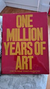 One Million Years Of Art. Large Folder By The Sunday Times. 110 pages.