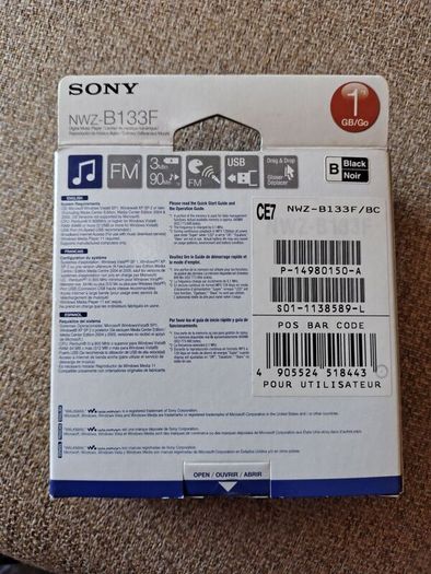 Retro Sony walkman in unopened box