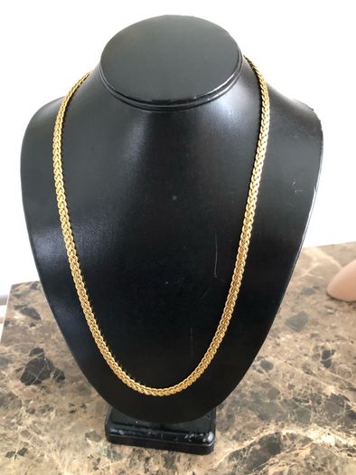 goldtone necklace