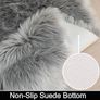 MULTIPLE SIZES/COLOURS AVAILABLE Rectangular Sofa Floor Rugs Faux Fur Fluffy Area Rug Floor Carpet for Living Room Bedroom Decor Image 2