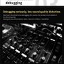 1 Pc Dual-Dynamic 3.5mm Noise Isolation sports earphones with microphone Image 3