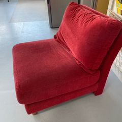 red futon