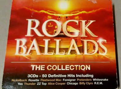 CD Rock Ballads: the Collection by Various Artists (2014), VG condition.