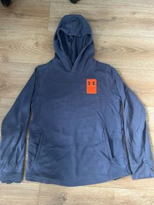 Under Armour Boys Navy Blue Hoodie Age 13 to 15 Years
