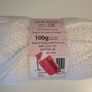 2 balls of white yarn wool Image 3
