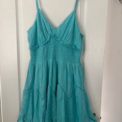River Island Turquoise dress size L
