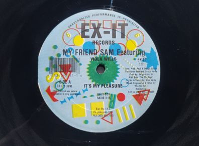 SOLD - My Friend Sam - It's My Pleasure - Oldschool Vocal House Anthem Dublin Classic!