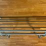 Gray metal coat rack Image 2