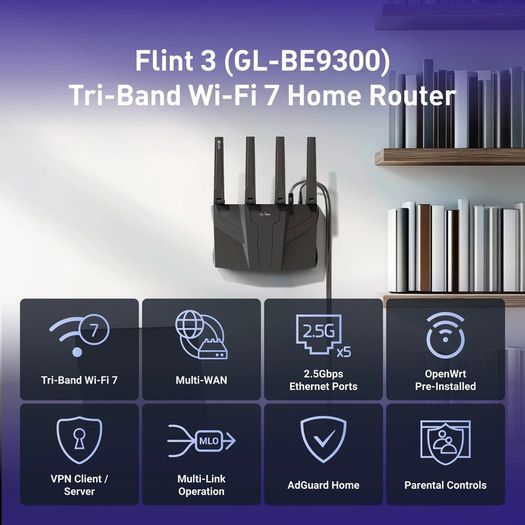 Flint 3 WiFi 6 Router