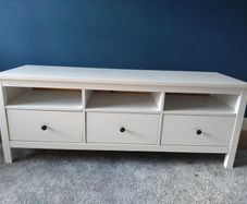 Ikea hemnes tv unit white