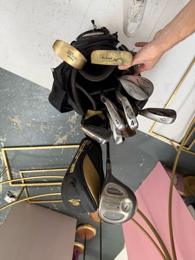 set golf clubs