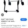 Mountain Buggy Duet with accessories Image 8