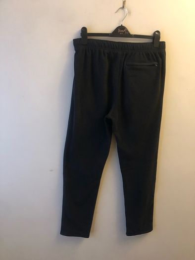 M&S black fleece pyjama bottoms (36-38/33)