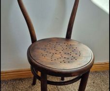 Authentic 1920s Luterma Estonia Vienna Cafe Chair Excellent Condition