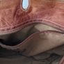 Leather tan handbag Image 4