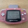 Nintendo Gameboy Advance AGB-001 Milky Pink + Orignal Games Image 2