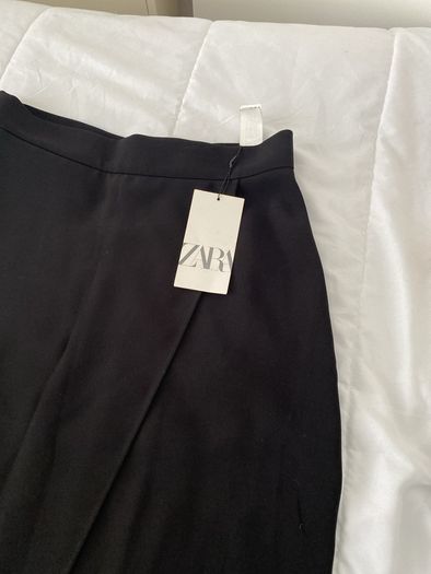 zara maxi skirt slitted new with tags