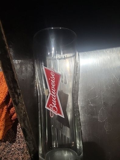 retro budweiser pimt glasses