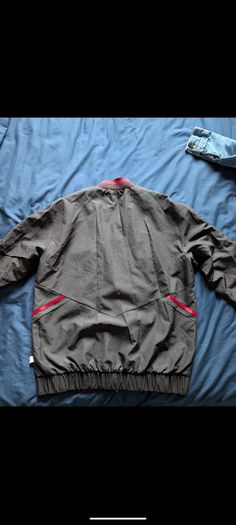 Manchester United Jacket Anthem 2022/23 - Black/Red