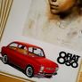 Vintage Fiat 850 Car Posters 1960s Job Lot 5 Image 4