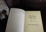 The Truth Will Out ! HAND SIGNED by Anna McPartlin ! First edition ! AUTOGRAPH !